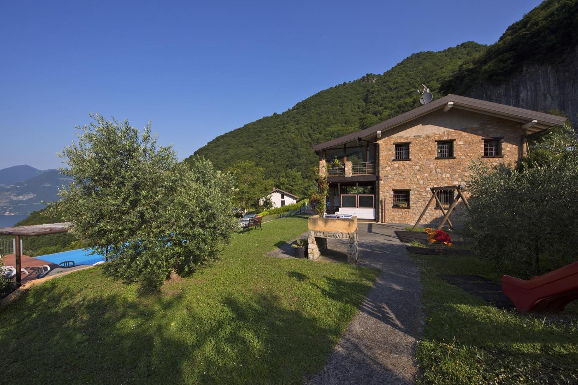 Chalet Della Rota Marone Exterior foto